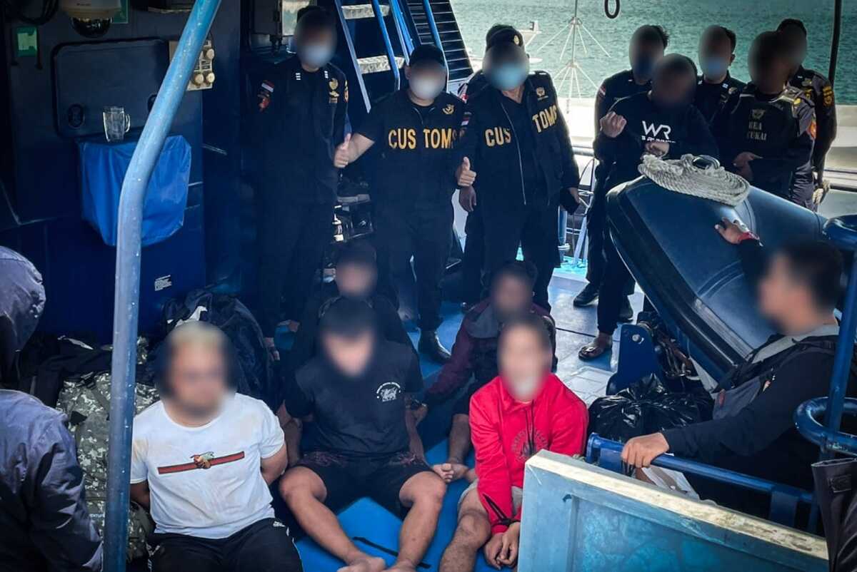 Petugas Gabungan Gagalkan Penyelundupan Narkotika sindikat Internasional, China, Malaysia dan Indonesia di Batam, Kepri pada 5 September 2021 lalu ( Humas DJBC Kepri)