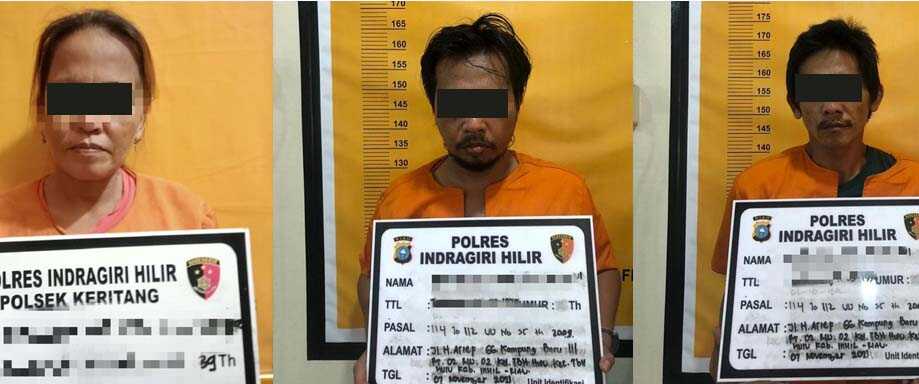 tersangka narkoba ibu rumah tangga