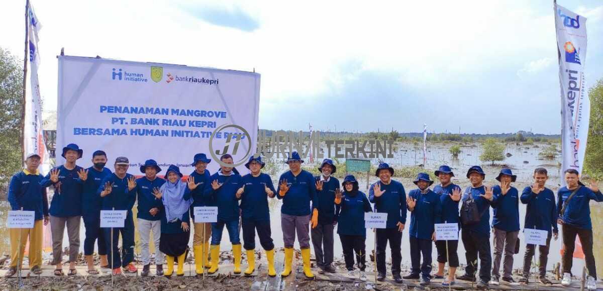 Bank Riau Kepri tanam mangrove di Inhil