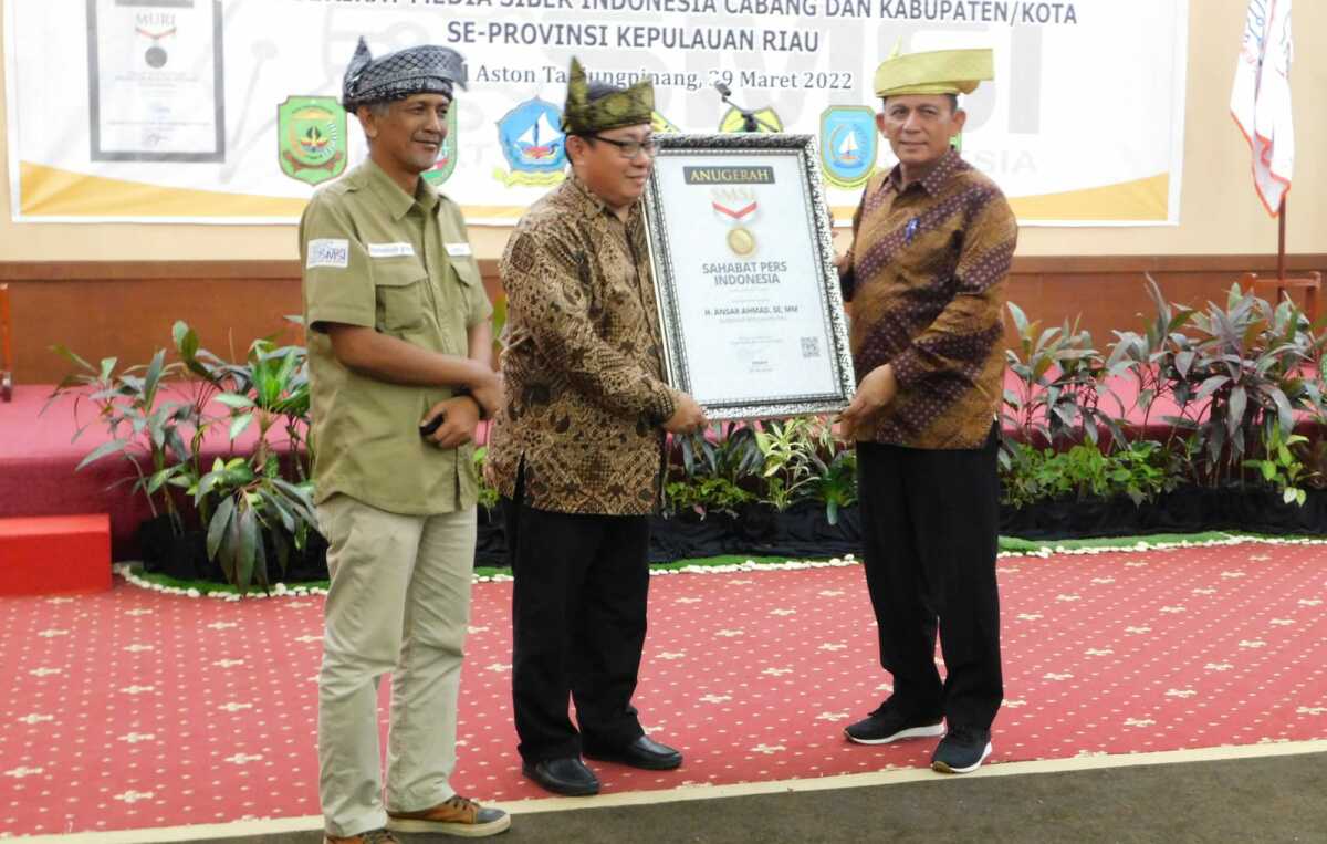 Gubernur Kepri sahabat pers indonesia