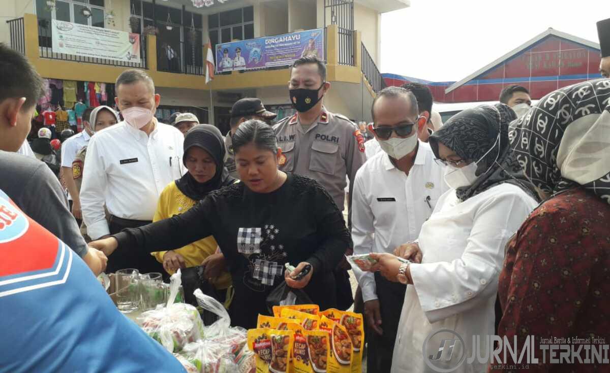 kapolres musi rawas sidak pasar1