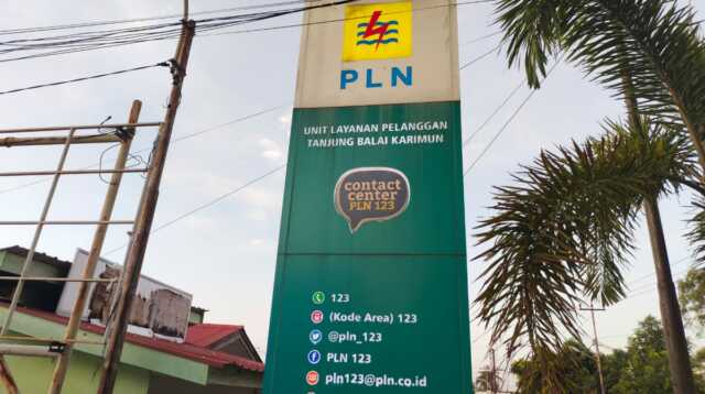 Kantor PLN ULP Tanjung Balai Karimun di Jalan Pertambangan (JurnalTerkini.id/yogi)