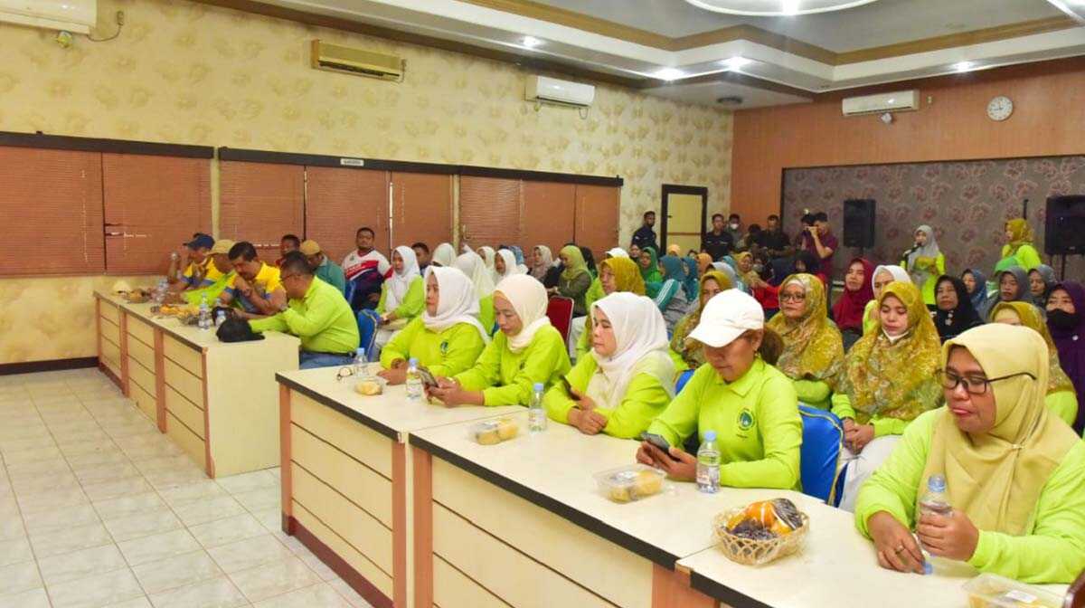 Acara pencanangan Gerakan Indragiri Hilir Melawan Osteoporosis, Kamis (22/9/2022). (foto: istimewa)