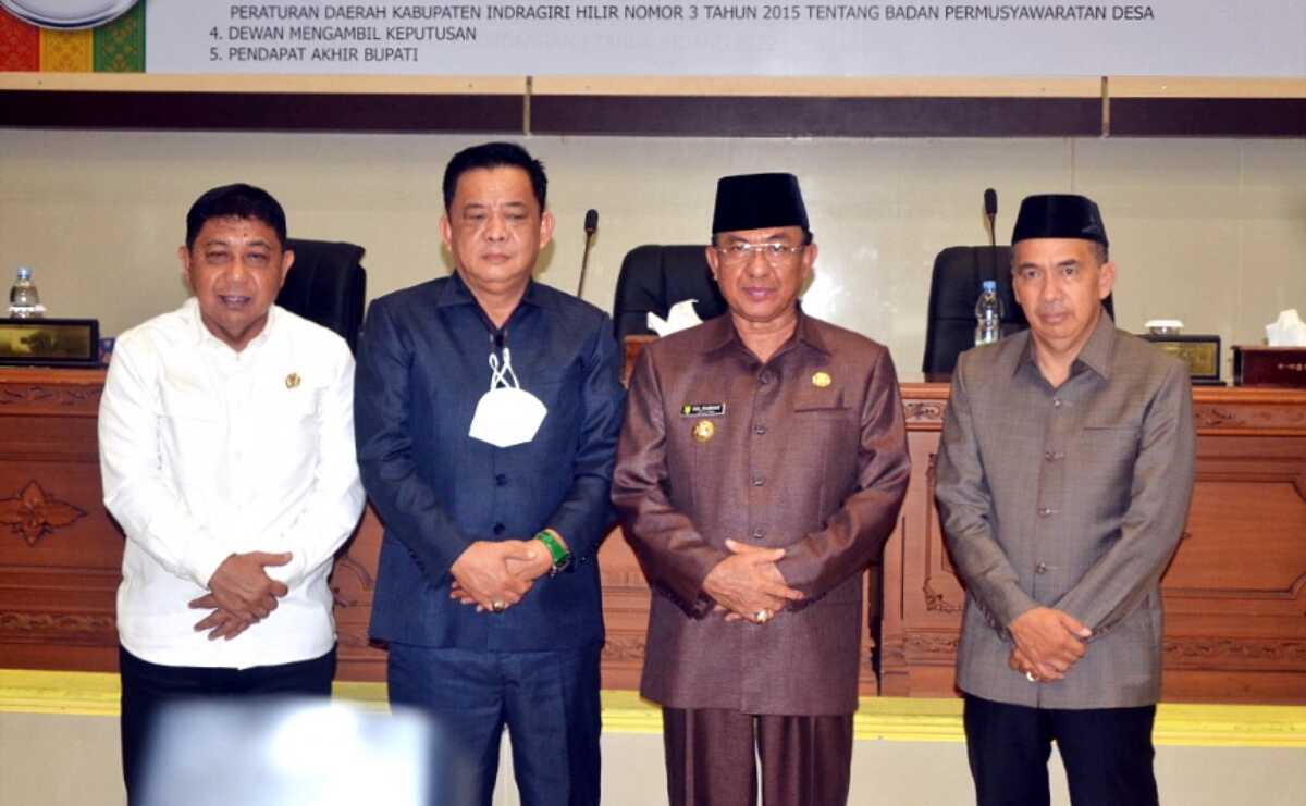 rapat paripurna DPRD Inhil