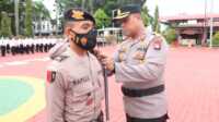 latja Siswa SPN Polda Kepri di Karimun