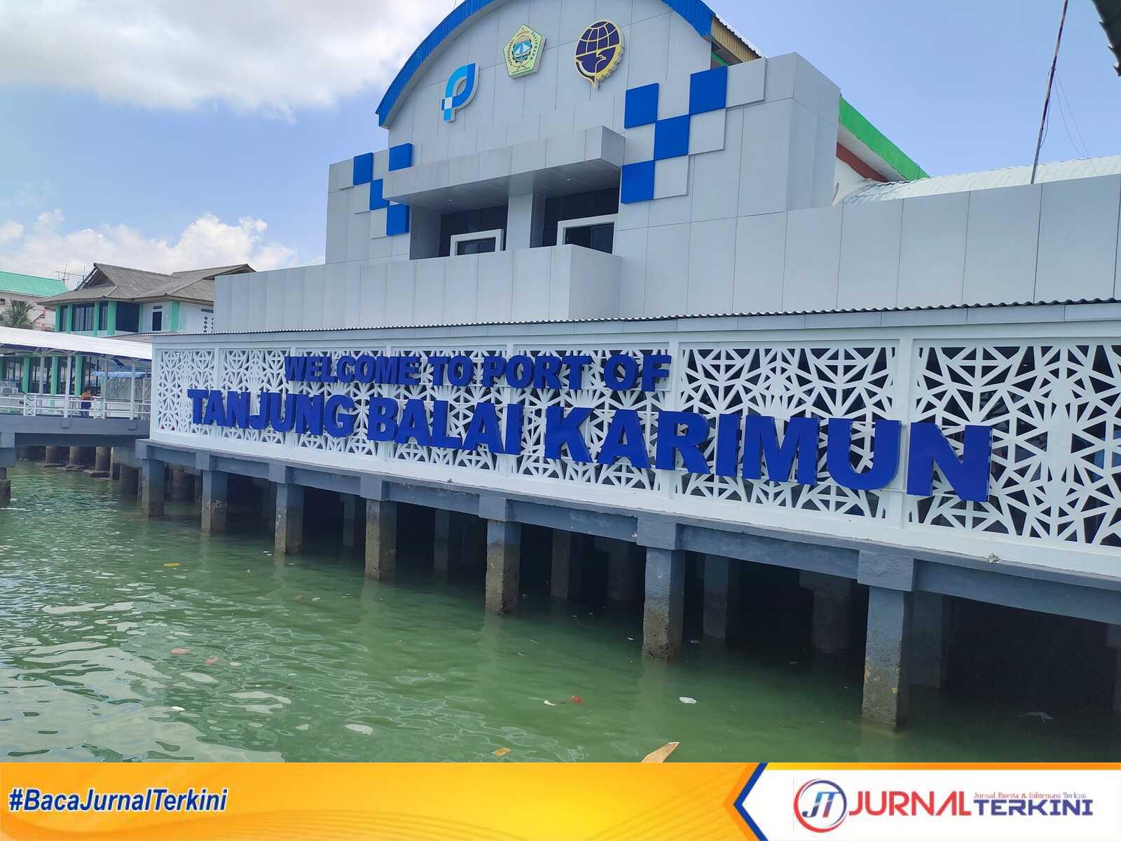 Pelabuhan domestik Tanjung Balai Karimun (JurnalTerkini.id/yogi)