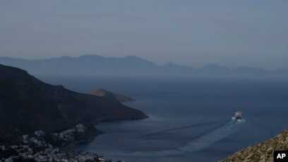 pesawat jatuh di Yunani