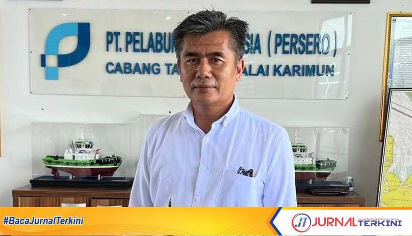 GM Pelindo Cabang Tanjung Balai Karimun Yusrizal (JurnalTerkini.id/Hendrik Gantino)