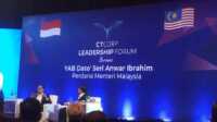 IMG-20230109-WA0073 PM Malaysia Anwar Ibrahim menghadiri acara CTcorp Leadership Forum. (Dokumentasi Pribadi)