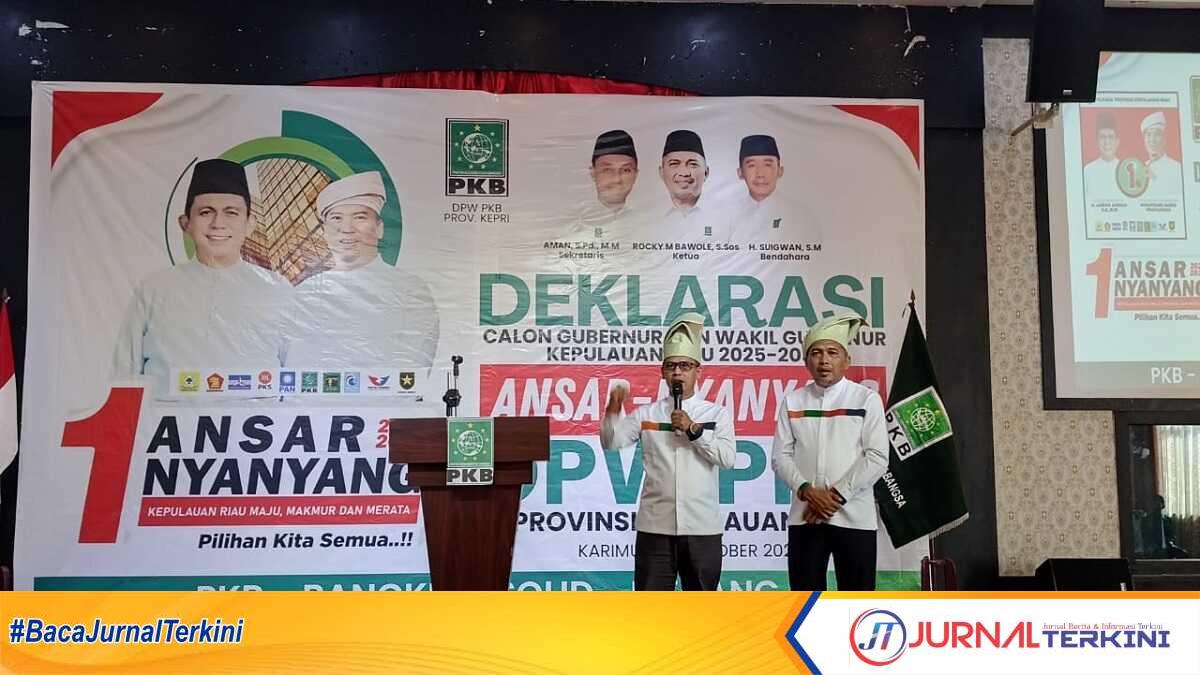 Calon Bupati dan Wakil Bupati Karimun Iskandarsyah dan Rocky Marciano Bawole (JurnalTerkini.id/edy kencana)