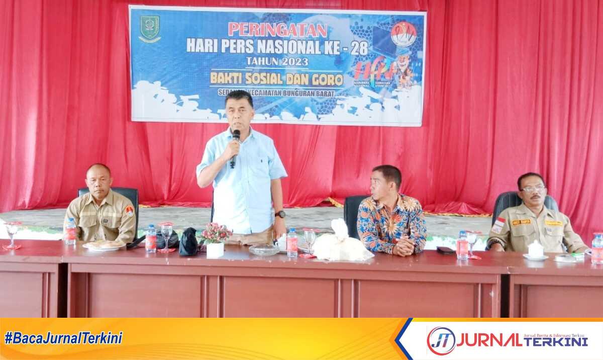 Bupati Natuna Wan Siswandi saat memberikan kata sambutan (foto/ist)