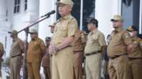 bupati Asahan apel gabungan perdana 1