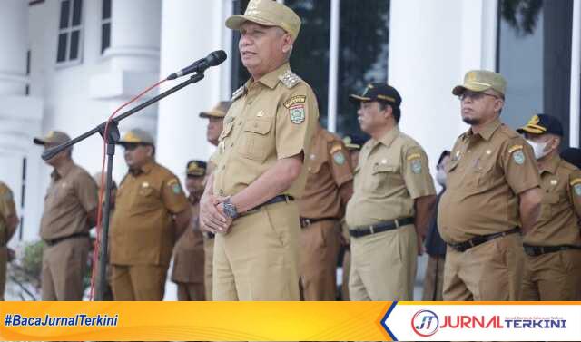 bupati Asahan apel gabungan perdana 1