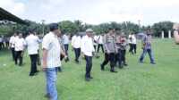 lahan polsek aek kuasan asahan Bupati Asahan bersama Kapolres meninjau lahan untuk pembangunan Mapolsek Aek Kuasan, Kamis (9/2/2023). (JurnalTerkini.id/Rizki)