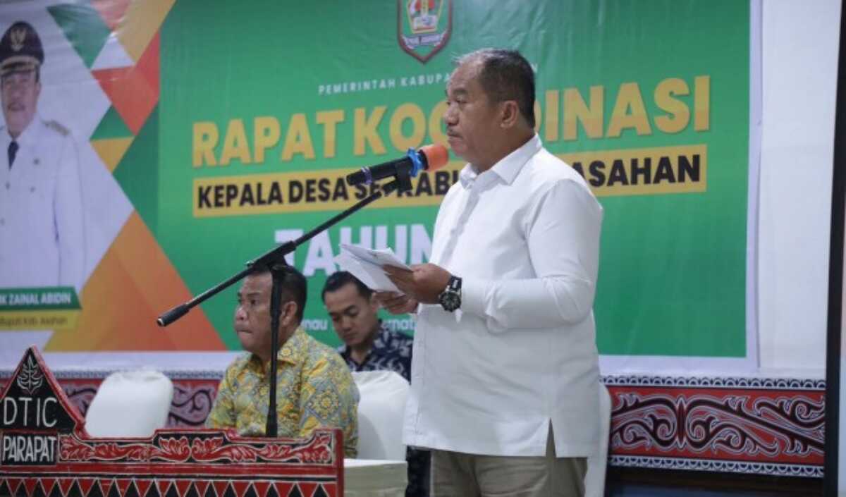 rakor kepala desa asahan
