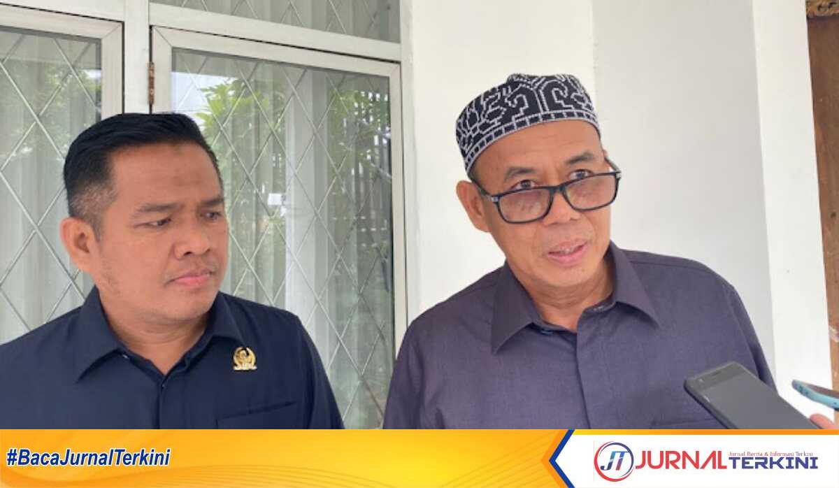 Ketua DPRD Muratara Efriyansyah dan Ketua Komisi II Ruslan (JurnalTerkini.id/alam budi kesuma)