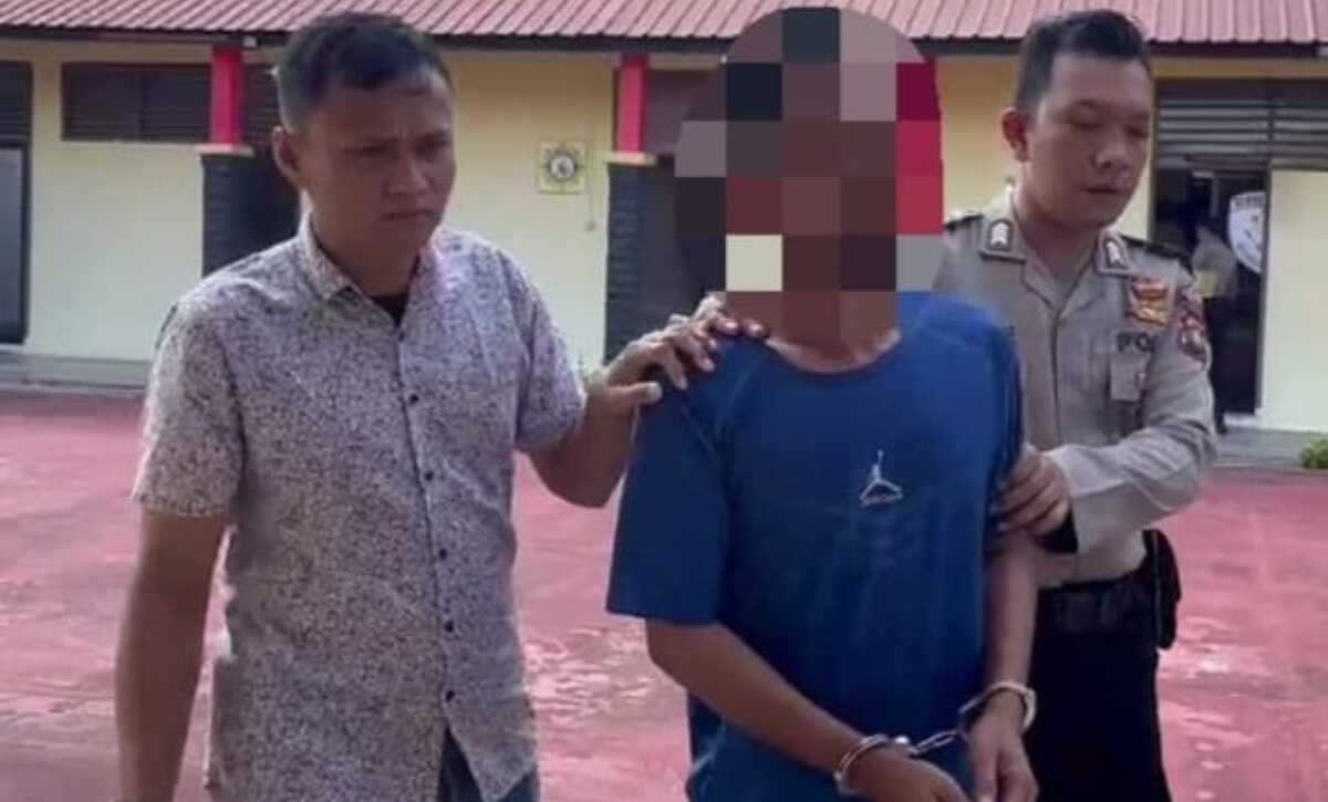 kecanduan judionline di bintan Seorang pria diamankan oleh petugas kepolisian dari Polsek Bintan Utara, Bintan, karena diduga telah menguras uang rekan kerjanya sebesar Rp.40 juta. (Foto:Ist/jurnalterkini.id)