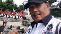 Penasehat komunitas Motor Jantan (Mojan) Indonesia Bakhtiar Batubara, SH. (Foto: Anton Marulam/jurnaltetkini.id).