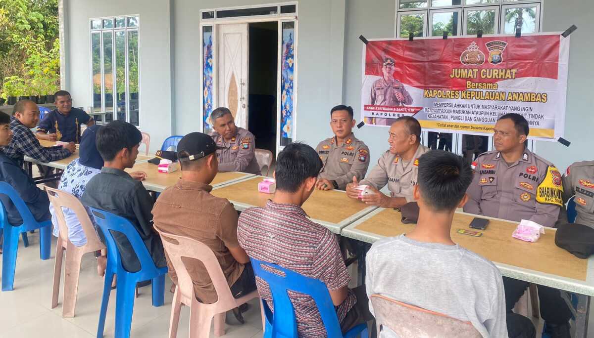 Jumat Curhat Kapolres Anambas
