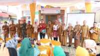 Lomba kampung KB Sumsel Lomba Kampung KB Tingkat Provinsi Sumsel 2023 di Kelurahan Ulak Surung Kecamatan Lubuklinggau Utara ll Kota Lubuklinggau, Senin (3/3/2023). (foto istimewa)