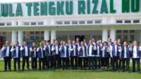 RKPD Sumut Bupati Asahan H Surya (5 kanan depan) berfoto bersama peserta Musrenbang Sumut yang digelar, Rabu (12/4/2023). (foto istimewa)