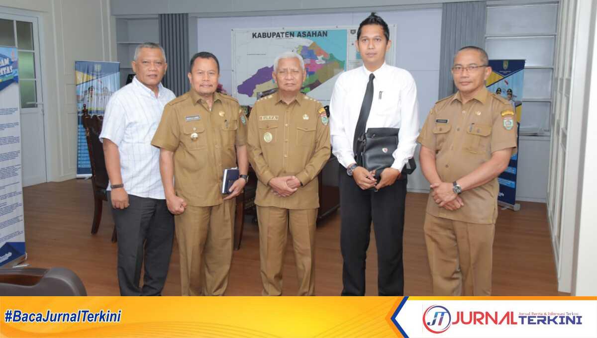 bupati Asahan audiensi gm hotel antariksa