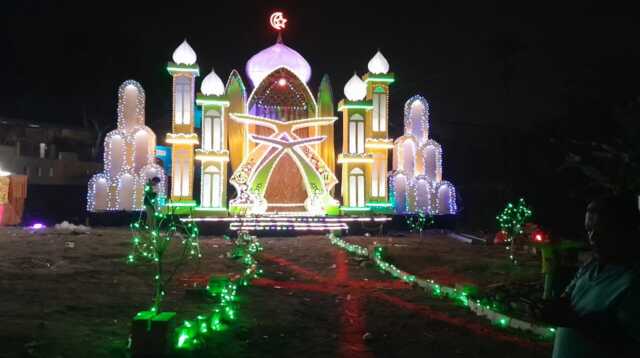 festival lampu hias karimun