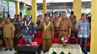 lomba kampung KB Musi Rawas Wakil Bupati Musi Rawas Hj. Suwarti menghadiri verifikasi lapangan dalam rangka penilaian Lomba Kampung Keluarga Berkualitas (KB) Tingkat Provinsi Sumatera Selatan di Kampung Keluarga Berkualitas (KB) Desa Muara Megang Kecamatan Megang Sakti, Senin (3/4/2023).(foto istimewa)