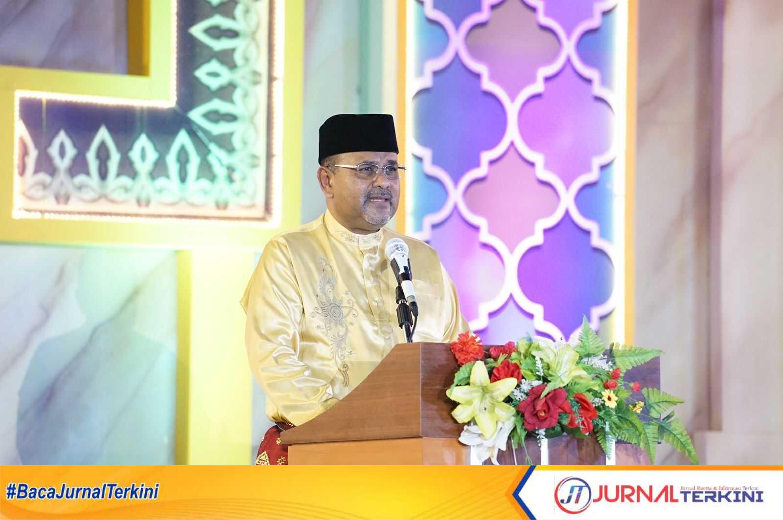 IMG-20230515-WA0025 Bupati Karimun Aunur Rafiq memberikan sambutan dalam acara penutupan STQH X Provinsi Kepri di Coastal Area, Tanjung Balai Karimun, Minggu (14/5/2023). (Dok.Diskominfo Karimun)