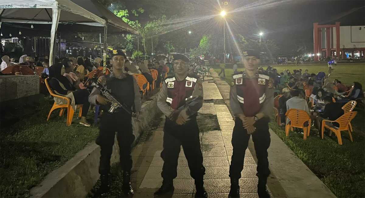 Patroli malam sat samapta polres bengkulu Sat Samapta Polres Bengkulu Utara Patroli Malam Hari Untuk Mencegah Terjadinya Gangguan Kamtibmas, Sabtu (27/5/2023) malam. (bengkulu.siberindo.co)