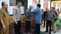 halal bihalal forkala asahan Bupati Asahan H. Surya, B.Sc bersama sejumlah pejabat menghadiri Halal Bihalal yang dilaksanakan oleh Forum Komunikasi Antar Lembaga Adat (Forkala), Selasa (2/5/2023). (JurnalTerkini.id/rizki)