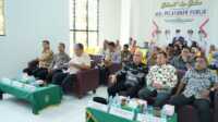 launching MPP Asahan Wakil Bupati Asahan Taufik Zainal Abidin (3 kiri) mengikuti peresmian atau grand launching Mal Pelayanan Publik (MPP) secara virtual di gedung MPP Kabupaten Asahan, Jumat (12/05/2023). (JurnalTerkini.id/rizki)