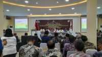rapat pleno DPS KPU Karimun-1 Rapat pleno terbuka penetapan DPSHP Pemilu 2024 yang digelar KPU Karimun di Hotel Alishan, Tanjung Balai Karimun, Kamis (11/5/2023). (JurnalTerkini.id/rusdi)