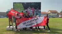 Tim Atletik BIN berpose usai mengikuti Kejuaraan Atletik Jateng Open 2023, Kamis (25/5/2023) di Stadion Tri Lomba Juang Semarang. (Dok. Siberindo)