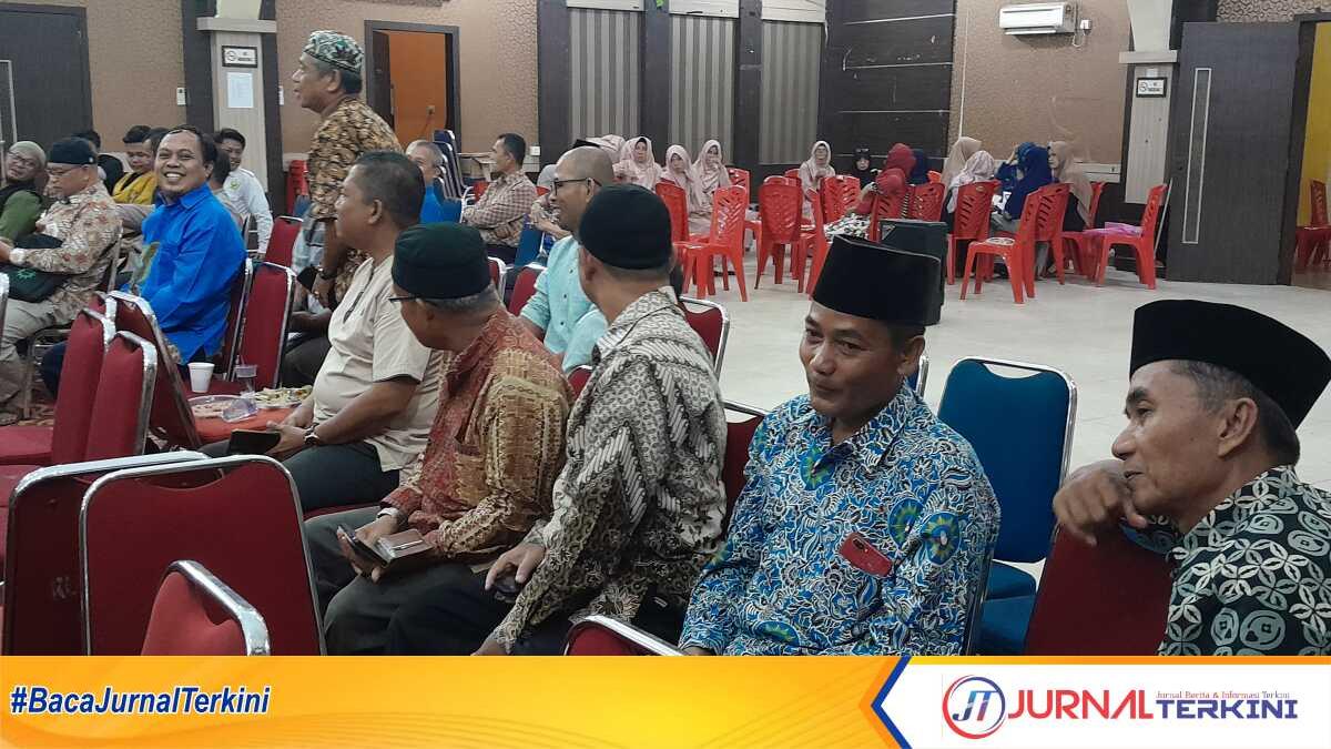 Peserta Muspimda yang merupakan rangkaian dari Musda V Muhammadiyah Karimun di Gedung Nasional Tanjung Balai Karimun, Senin (19/6/2023) malam. (JurnalTerkini.id/jansen)