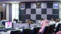 rakor pengawasan intern karimun Wakil Bupati Karimun Anwar Hasyim mengikuti Rakornas Pengawasan Intern (Wasin) 2023 secara virtual di Kantor Bupati Karimun, Rabu (14/6/2023). (JurnalTerkini.id/Jansen)