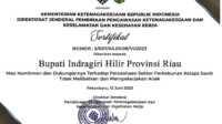 sertifikat kemenaker untuk inhil