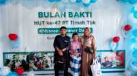 Khitanan massal dan donor darah yang dilaksanakan PT Timah Tbk di Unit Produksi Kundur, Selasa (18/7/2023) di Wisma Timah Kundur. (dokumentasi PT Timah)