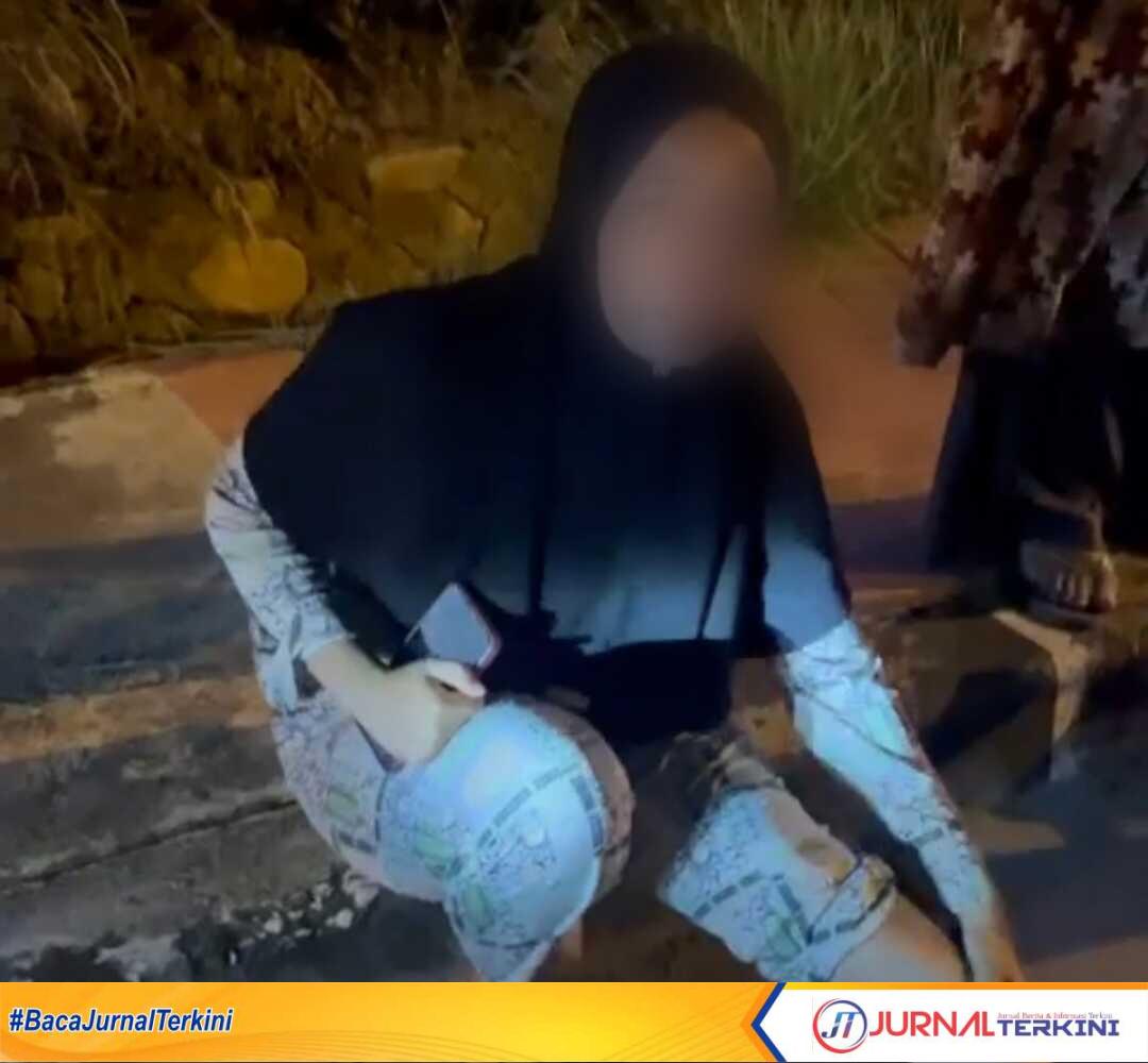 korban jambret Sahira, korban jambret di Coastal Area, dekat tugu MTQ, Minggu (2/7/2023) malam. (dokumentasi pribadi)