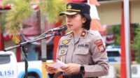 Wakapolres Karimun Kompol Petra Kompol Petra CK Tumengkol yang menjabat Wakapolres Karimun digantikan Kompol Herie Pramono, mantan Kasat Reskrim Polrea Karimun). (Dok. Humas Polres Karimun)
