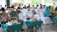 jamaah haji asahan pulang Sekda Asahan bersama sejumlah pejabat menghadiri penyambutan jamaah haji kloter 3 di di Gedung Tahfidz Masjid Agung H. Achmad Bakrie Kisaran. (Dokumentasi pribadi)