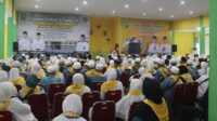 jamaah haji inhil Acara penyambutan jamaah haji Indragiri Hilir yang dihadiri Bupati HM Wardan dan Wakil Bupati H Syamsuddin Uti, Jumat (7/7/2023). (Dok. Prokopim Setda Inhil)