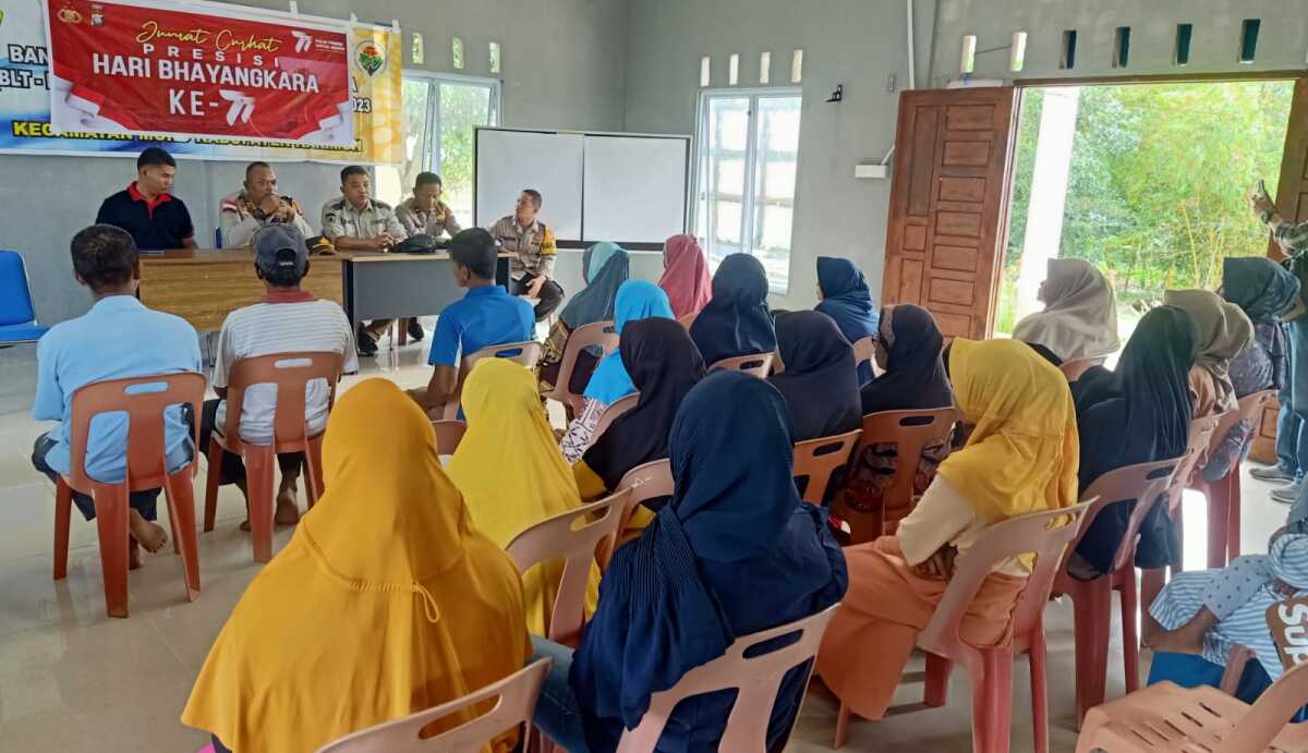 jumat curhat polsek moro