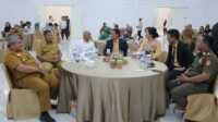 peresmian ballroom hotel antariksa asahan Bupati Asahan H Surya bersama sejumlah pejabat menghadiri dan meresmikan ballroom Hotel Antariksa, Selasa (25/7/2023). (Dokumentasi pribadi)