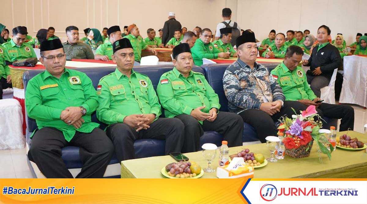 rakorcab PPP Asahan Wakil Bupati Asahan Taufik Zainal Abidin Siregar menghadiri Rakorcab DPC PPP Kabupaten Asahan, Jumat (15/7/2023). (Dokumentasi pribadi)