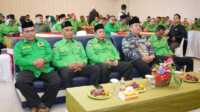 rakorcab PPP Asahan Wakil Bupati Asahan Taufik Zainal Abidin Siregar menghadiri Rakorcab DPC PPP Kabupaten Asahan, Jumat (15/7/2023). (Dokumentasi pribadi)