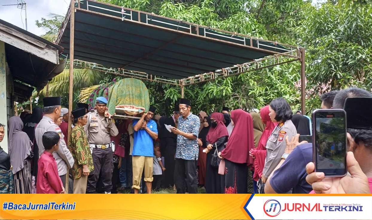 Abdullah Hura (84), korban pembacokan di Kampung Sukajaya, Sei Pasir, Meral, Kabupaten Karimun, Kepulauan Riau, meninggal dunia, Sabtu (9/9/2023) pagi. (Dok Humas Polres Karimun)