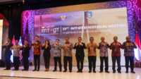 IMT-GT di batam Pertemuan tingkat Menteri dalam forum antara negara Indonesia, Malaysia, Thailand - Growth Triangle (IMT-GT) di Ballroom Marriot Hotel, Harbour Bay, Batam, Jumat (29/9/2023). (Dok Diskominfo Kepri)