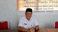 Kepala DPMPTSP Natuna Ahmad Sofyan Kepala DPMPTSP Natuna, Ahmad Sofian saat dikonfirmasi, Rabu 20 September 2023. (foto: j r ronald)