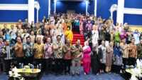 pelantikan rektor uniba Sekdaprov Adi Prihantara menghadiri pelantikan Rektor Universitas Batam (Uniba) di Rumengan Hall Uniba Batam, Jumat (25/8/2023). (kepriprov.go.id)